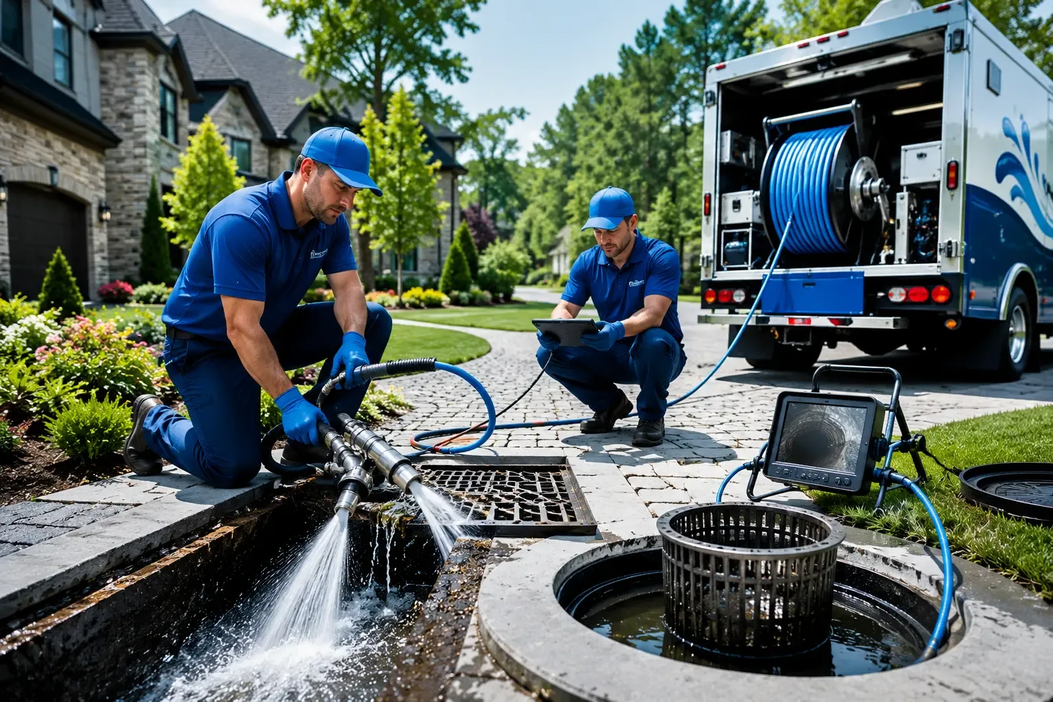 Local outdoor drain cleaning professionals in Carbondale, KS